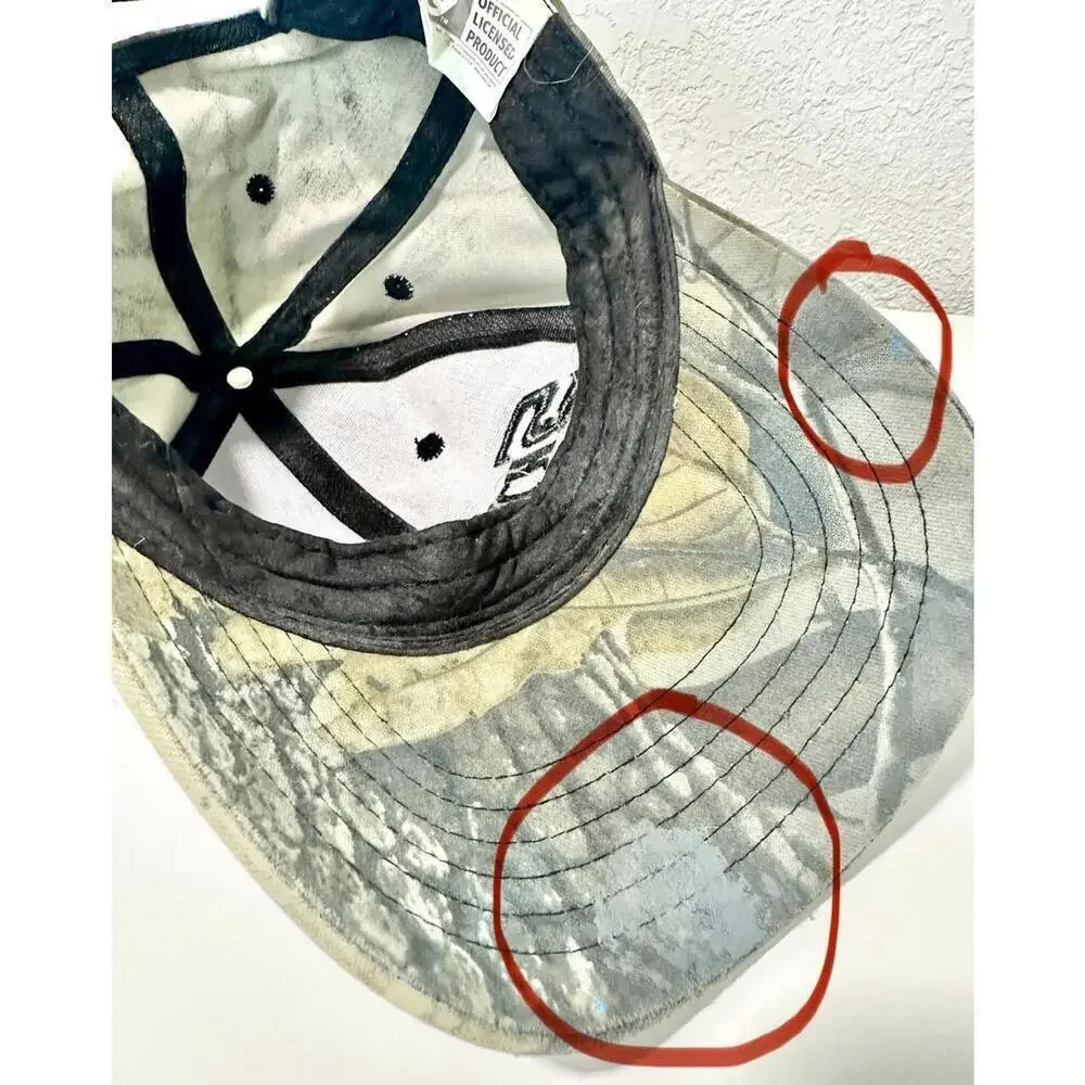 K-Products Snap-On Men's Baseball Cap Camo Snapback Official Licensed -Paint Hat